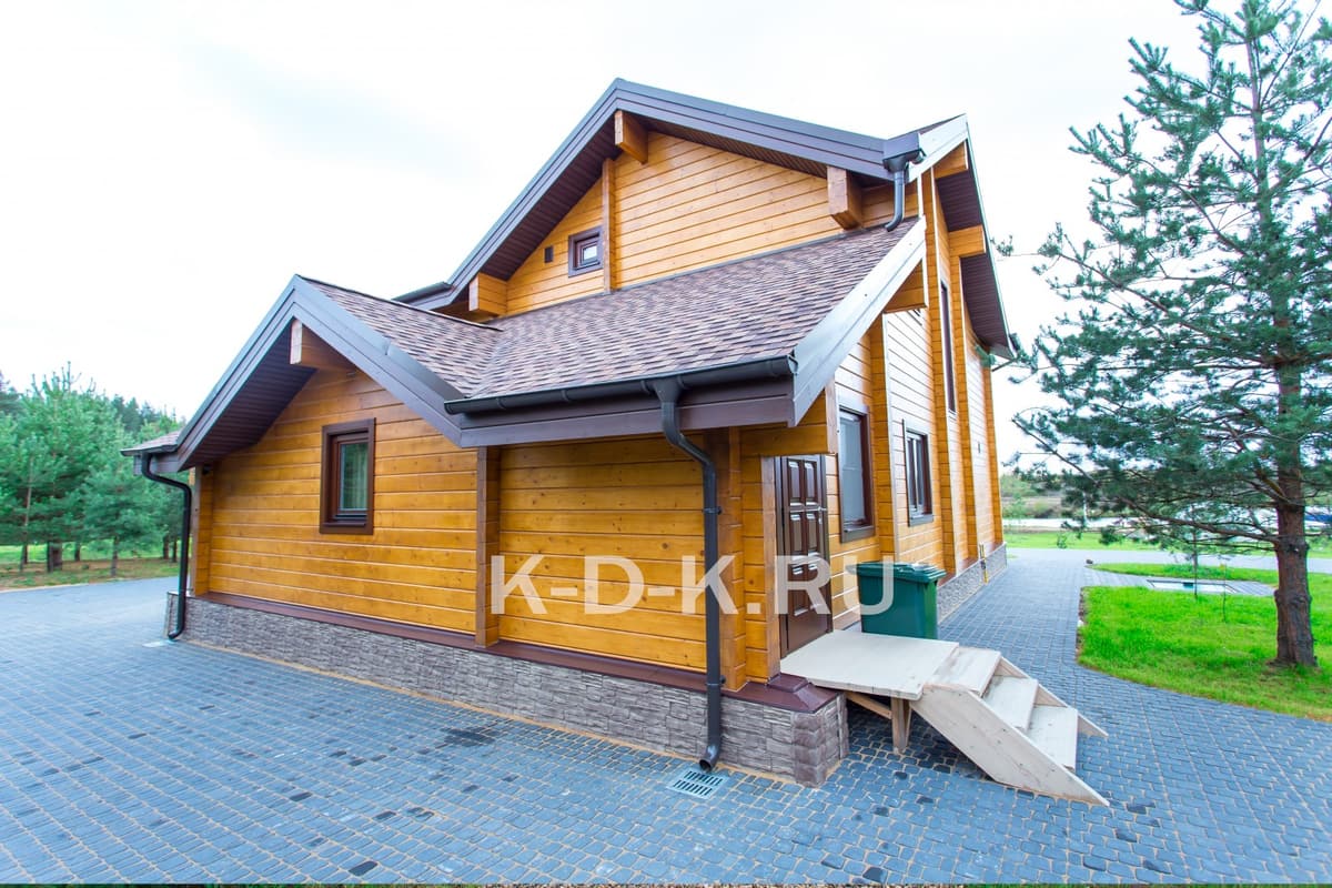Дом из клееного бруса, КДК — снимок 3