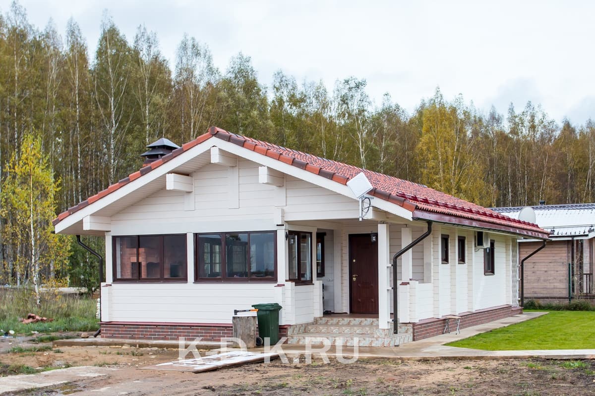 Дом из клееного бруса, КДК — снимок 31