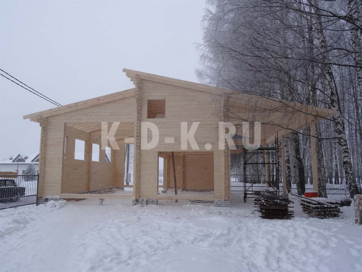 Дом из клееного бруса, КДК — снимок 108