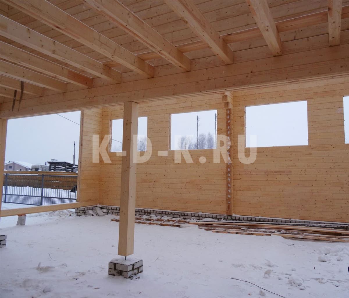 Дом из клееного бруса, КДК — снимок 113