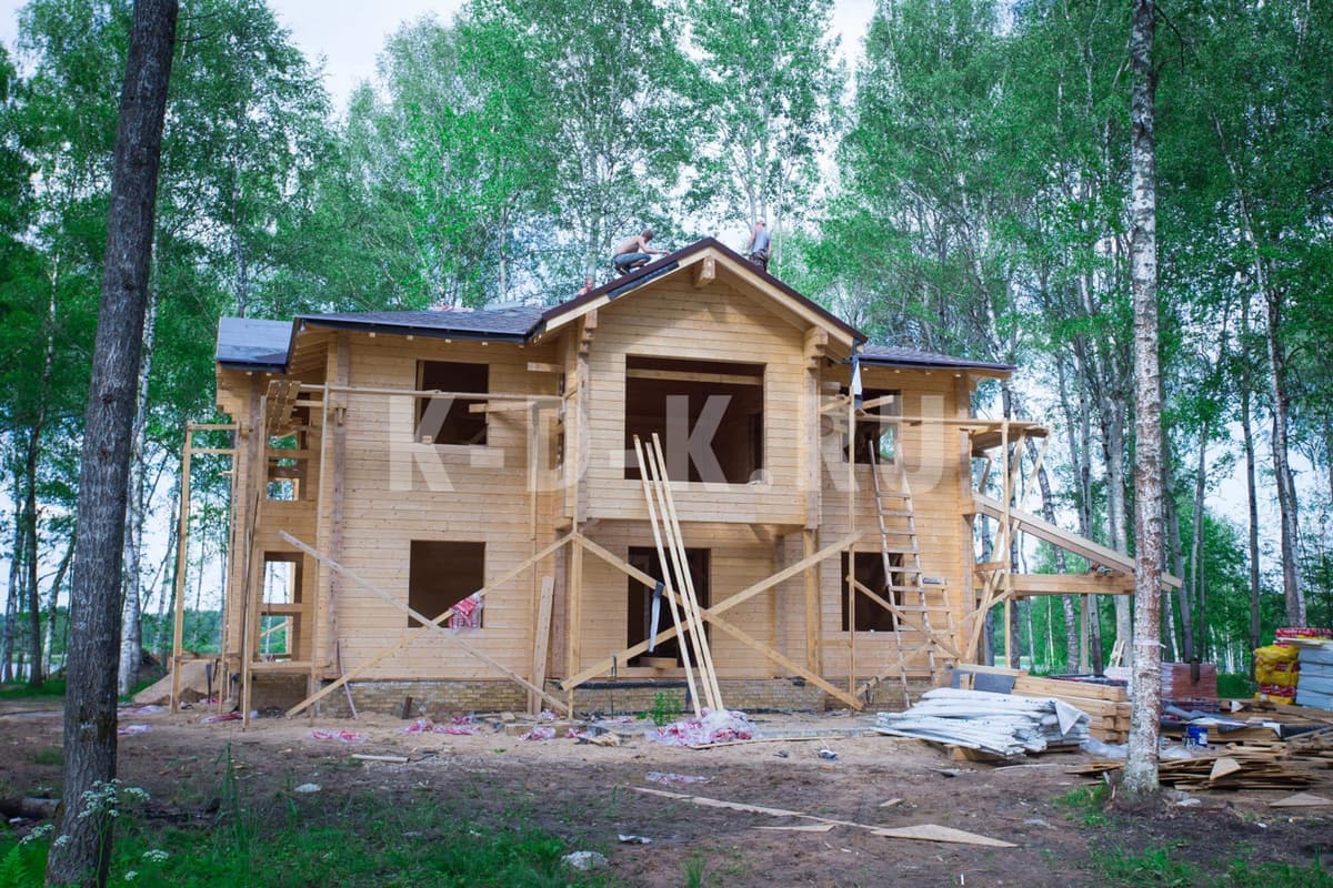Дом из клееного бруса, КДК — снимок 79