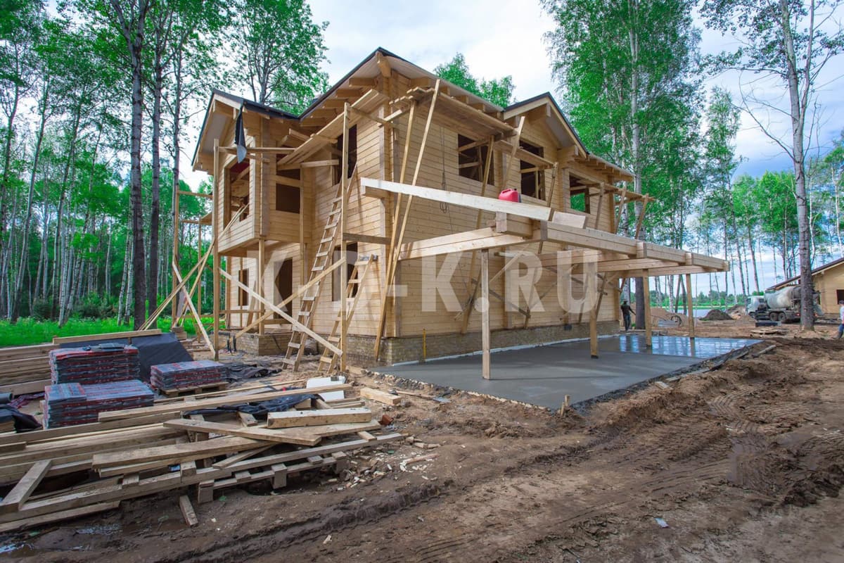 Дом из клееного бруса, КДК — снимок 80