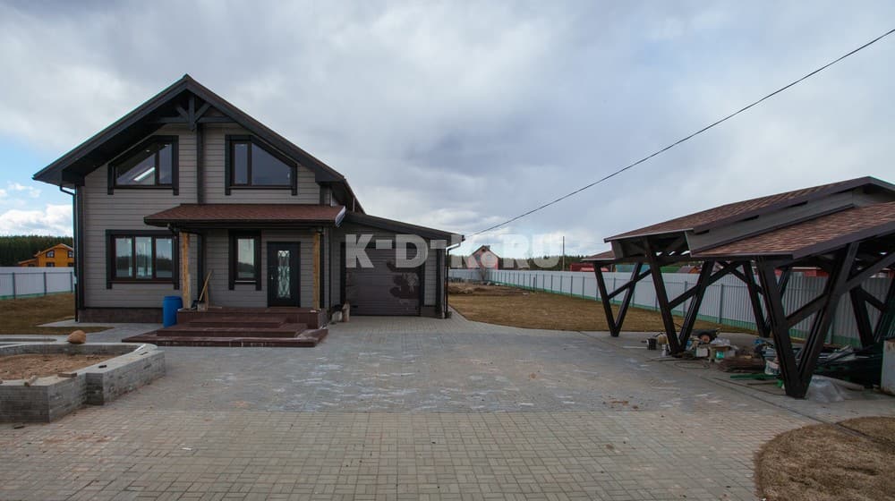 Дом из клееного бруса, КДК — снимок 35