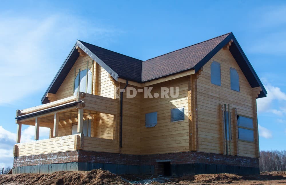 Дом из клееного бруса, КДК — снимок 85