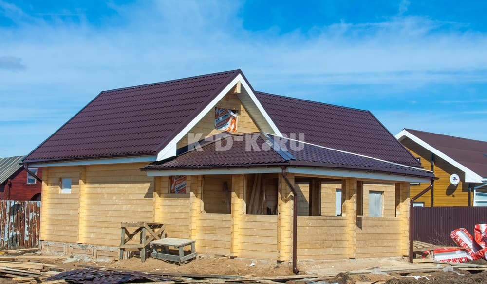 Дом из клееного бруса, КДК — снимок 94