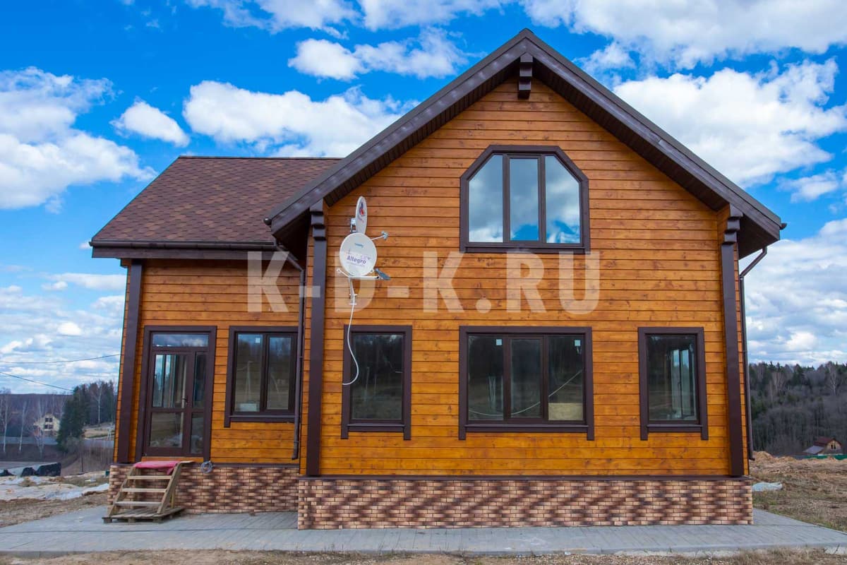 Дом из клееного бруса, КДК — снимок 25