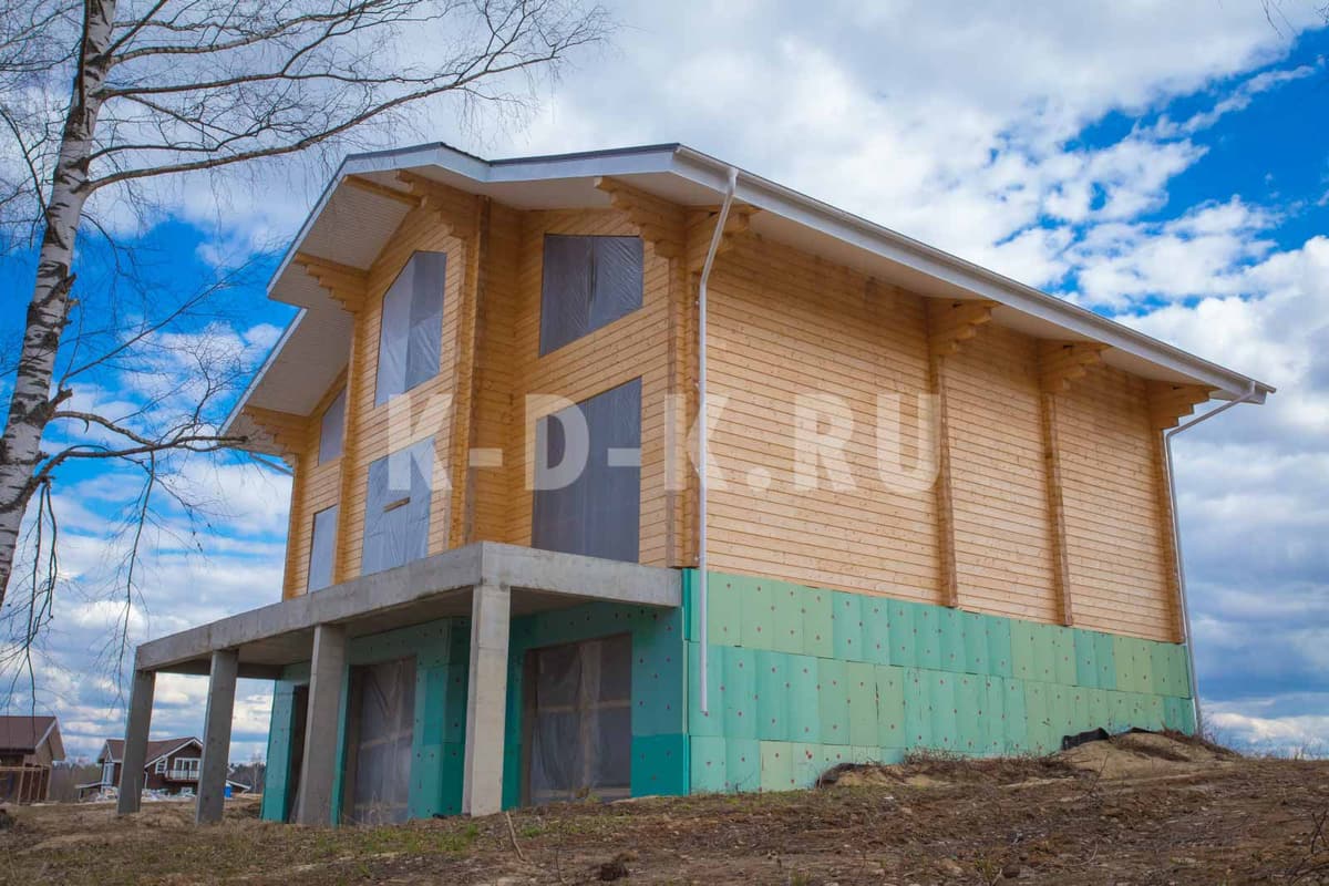 Дом из клееного бруса, КДК — снимок 53