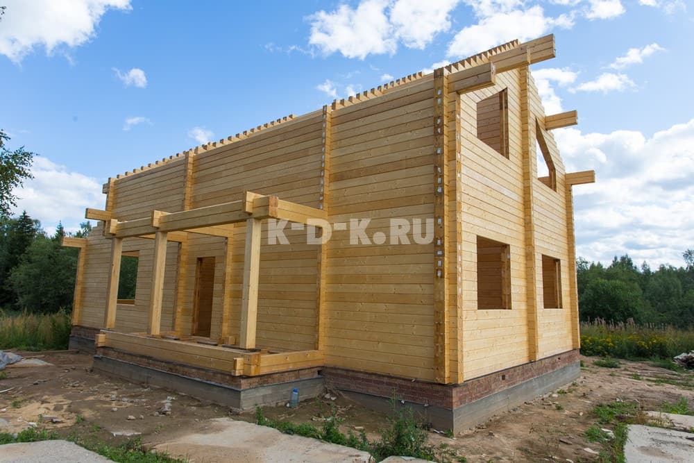 Дом из клееного бруса, КДК — снимок 102