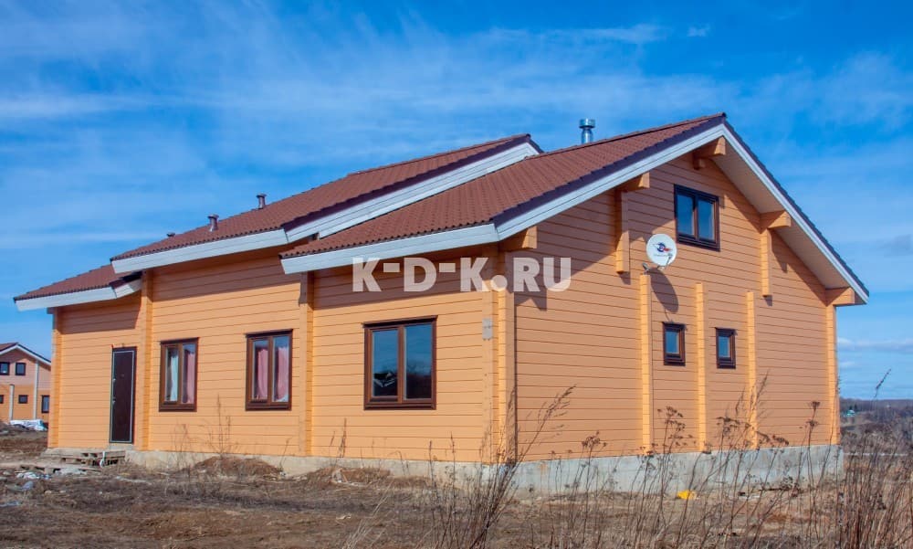 Дом из клееного бруса, КДК — снимок 67