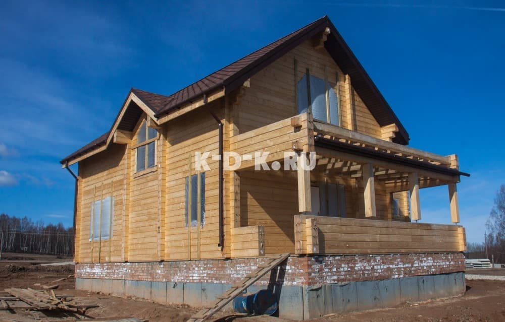 Дом из клееного бруса, КДК — снимок 71
