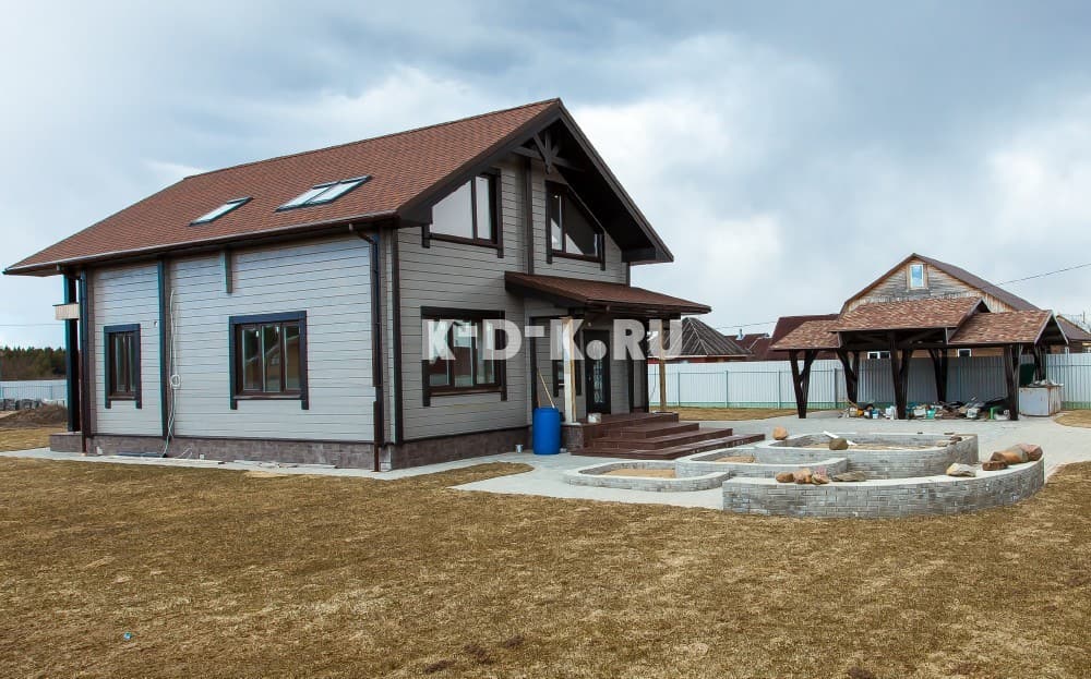 Дом из клееного бруса, КДК — снимок 32