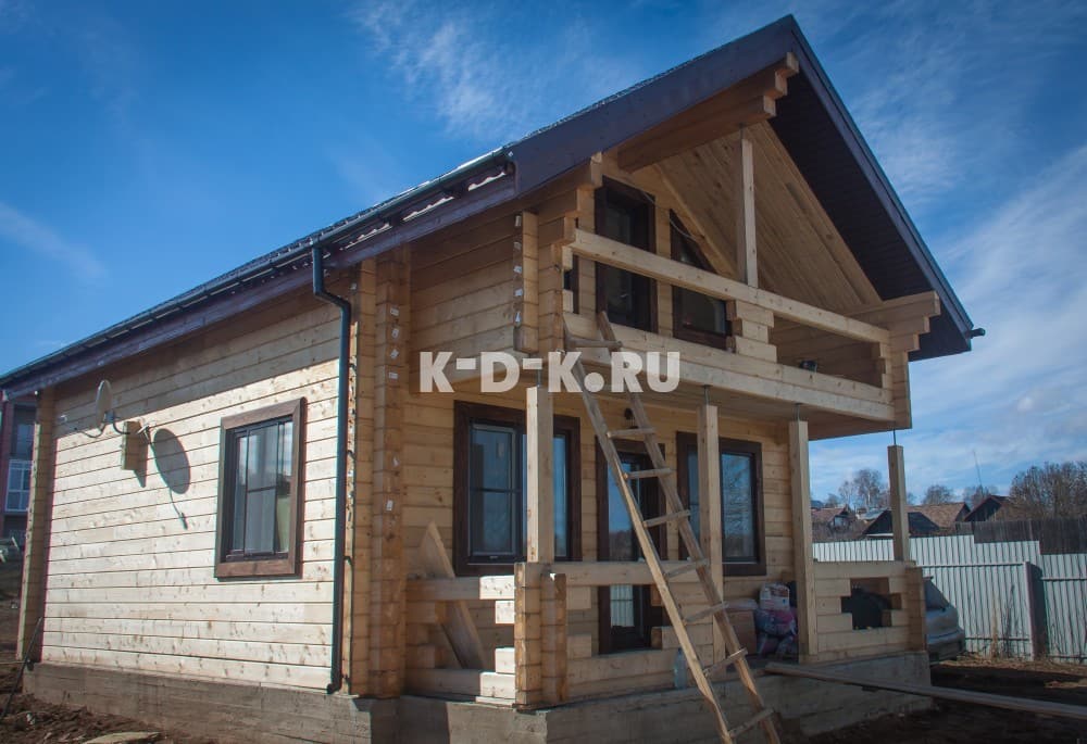 Дом из клееного бруса, КДК — снимок 72