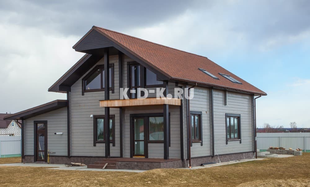 Дом из клееного бруса, КДК — снимок 33