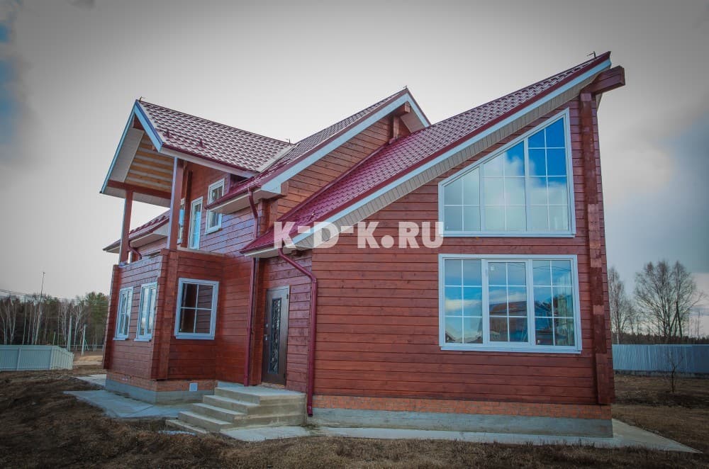 Дом из клееного бруса, КДК — снимок 13