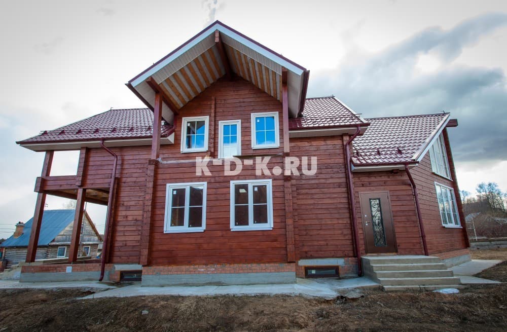 Дом из клееного бруса, КДК — снимок 14