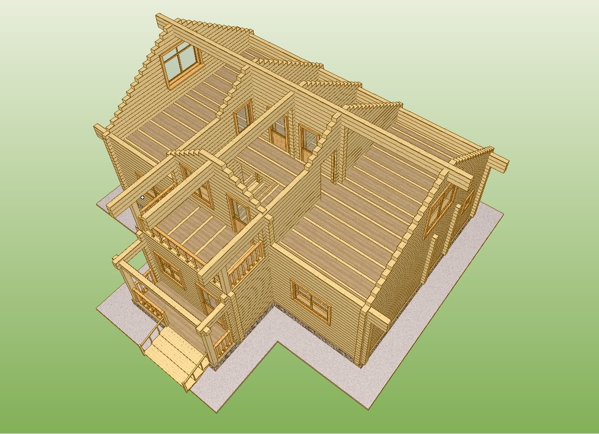 Проект «Дом 10x12», вид 6