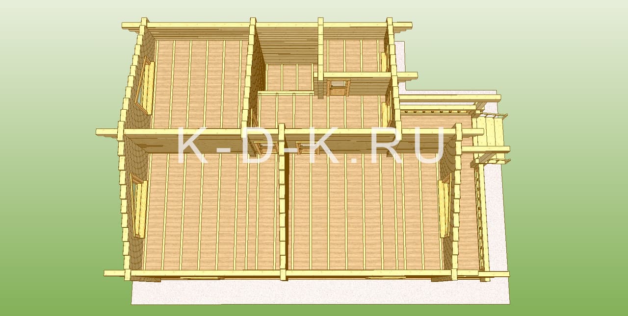 Проект «Дом 13x9», вид 6